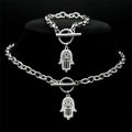 Hamsa hänge halsband
