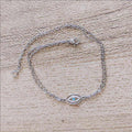 Minimalistiskt onda ögat armband