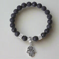 Hamsa armband i lavasten