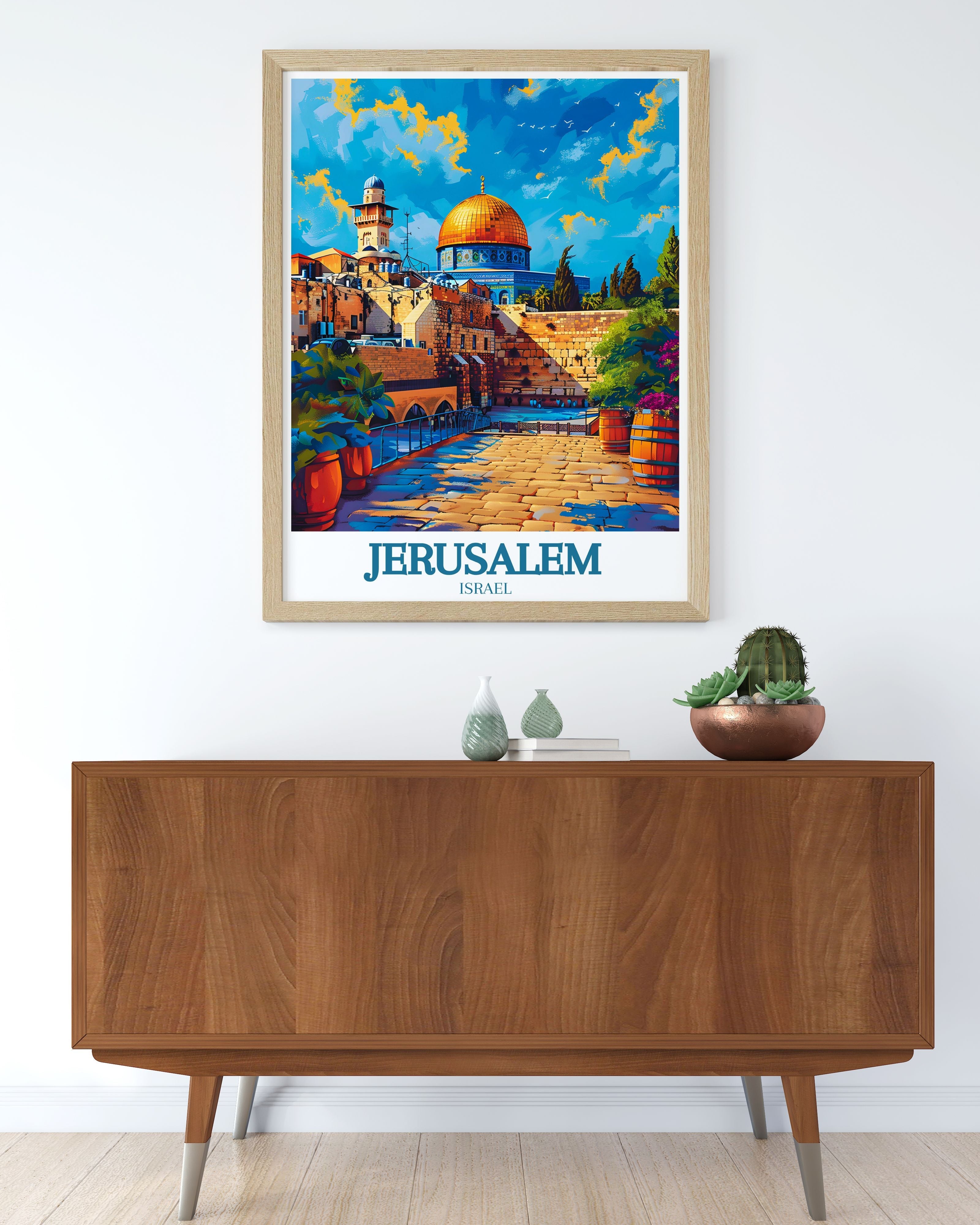Israel canvas tavla – Jerusalem heminredning