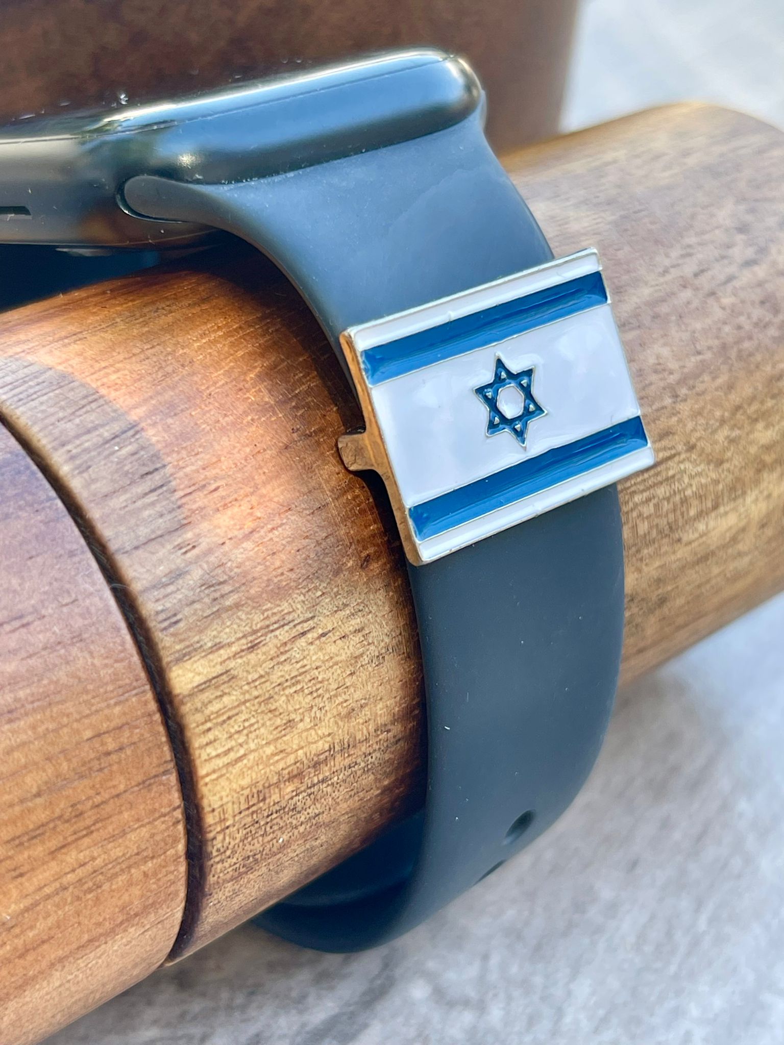 Israelisk flagga klocksmycke – Apple & smartklocka