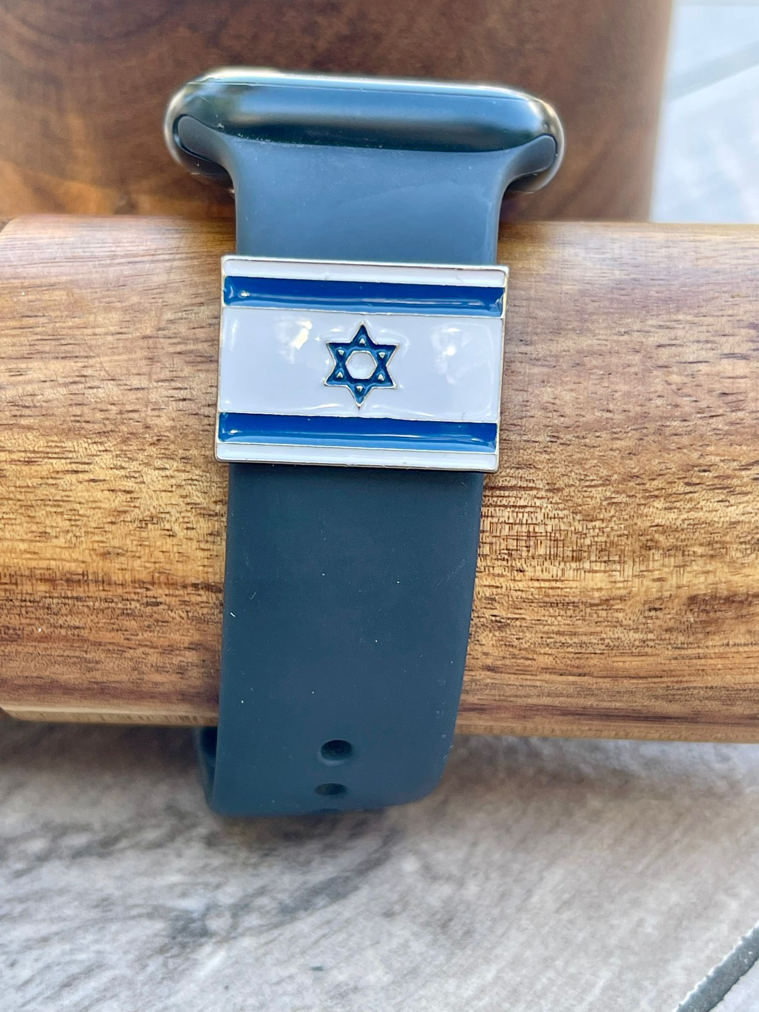 Israelisk flagga klocksmycke – Apple & smartklocka