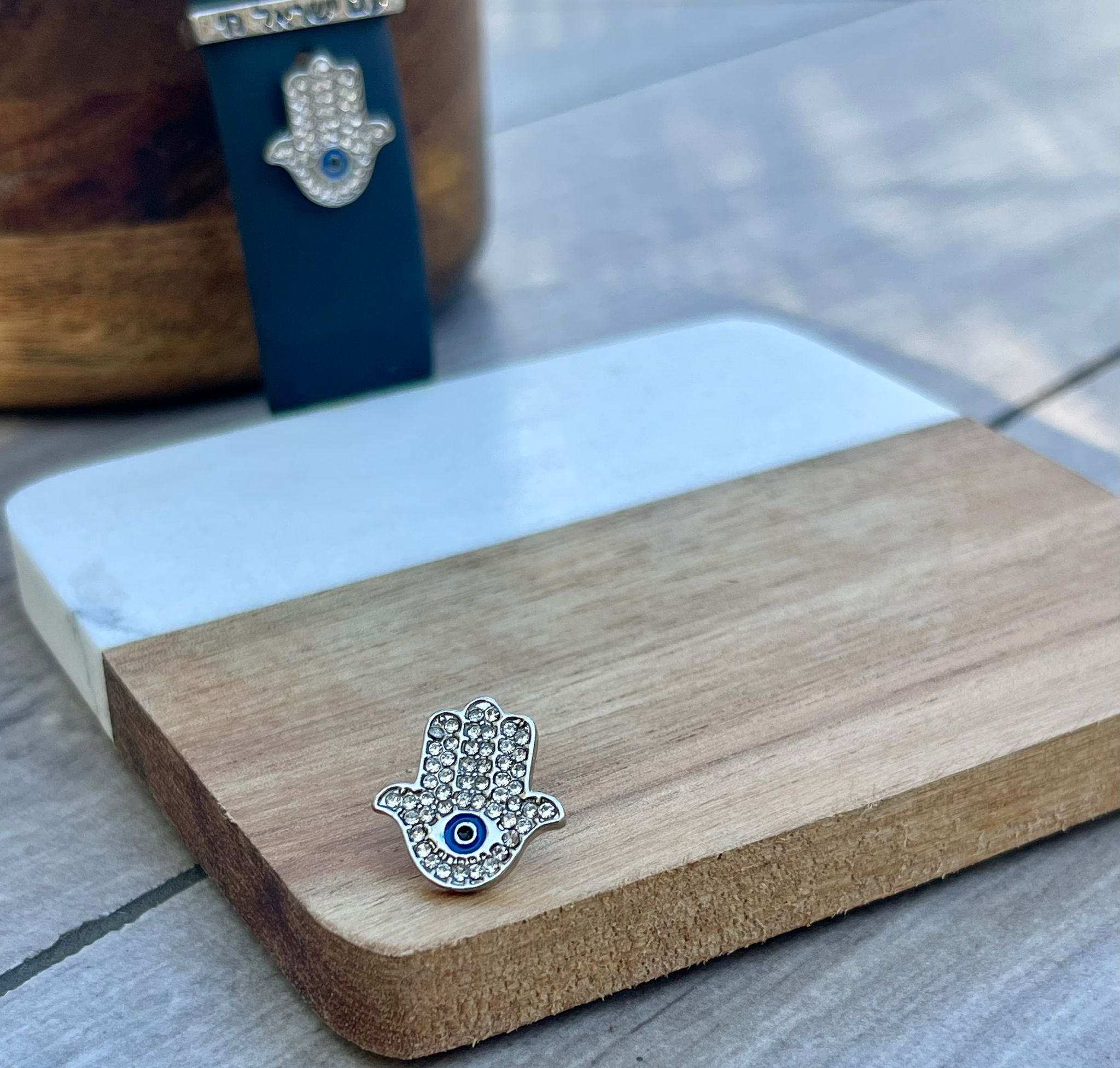 Hamsa onda ögat klocksmycke – Apple & smartklocka