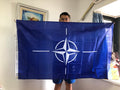 NATO-flaggan – 90x150 cm