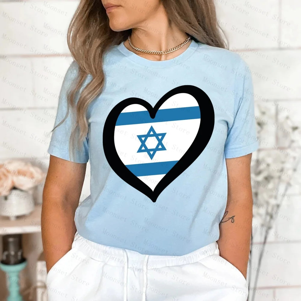 T-shirt – Sverige står med Israel