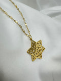 Shema Israel Davidsstjärna halsband